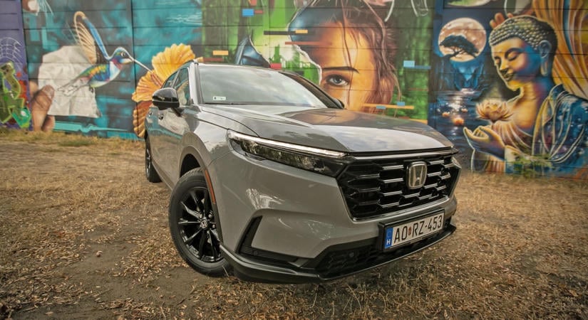 18 millió forintos Honda SUV, amely 6 liter körül fogyaszt – teszten a CR-V hibrid