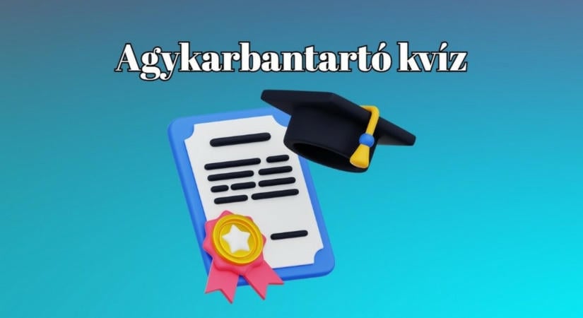 Ez a napi kvíz egy kaland - Csak a legjobb kvízjátékosok tudják legalább a kérdések felére a helyes választ