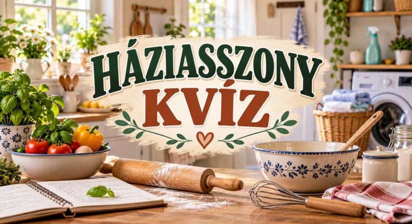 Ha erre a 7 kérdésre hibátlanul válaszolsz, elmondhatod magadról, hogy profi háziasszony vagy!