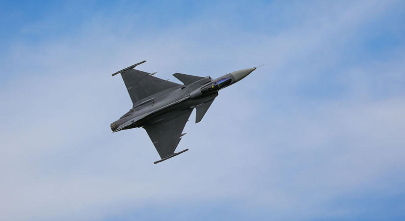 Lezuhant a Magyar Honvédség egyik Gripen vadászgépe