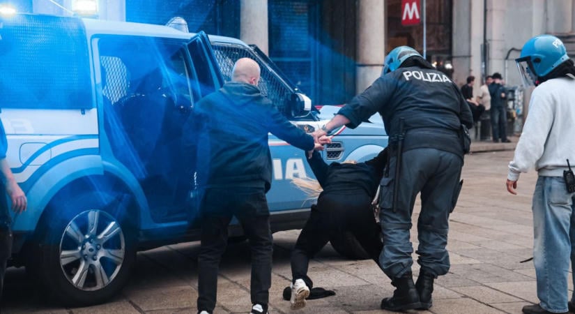 Meloni: Öt év börtönt kaphat, aki erőszakos tüntetésen vesz részt