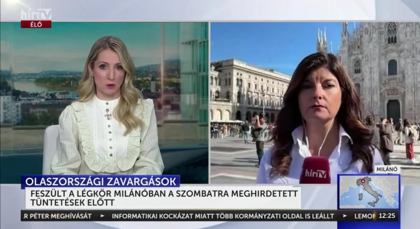 Feszült a légkör Milánóban