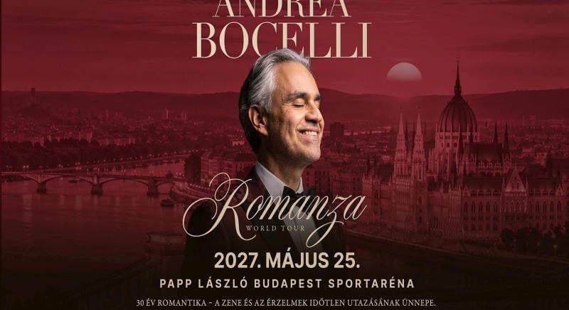 Jövőre újra lesz Andrea Bocelli koncert Budapesten