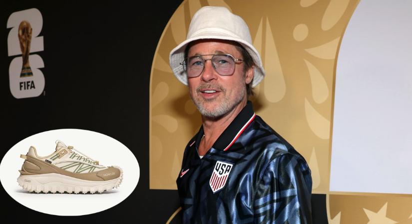 Brad Pitt a focivébén mutatta meg a tökéletes nyári cipőt