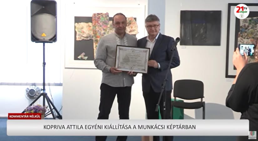 Kommentár nélkül (2026. 09. 24.) – Kopriva Attila egyéni kiállítása a Munkácsi Képtárban (videó)
