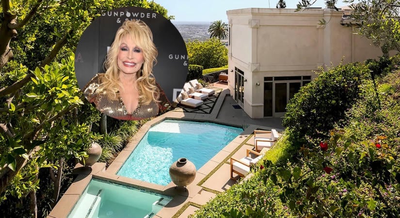 Itt élte legszebb éveit imádott férjével: Elképesztő vagyonért árulják Dolly Parton egykori szerelmi fészkét – fotókon a mesebeli hollywoodi luxusvilla
