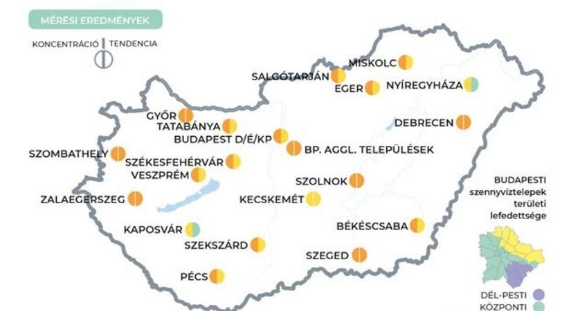 Megérkeztek a friss kecskeméti szennyvízadatok