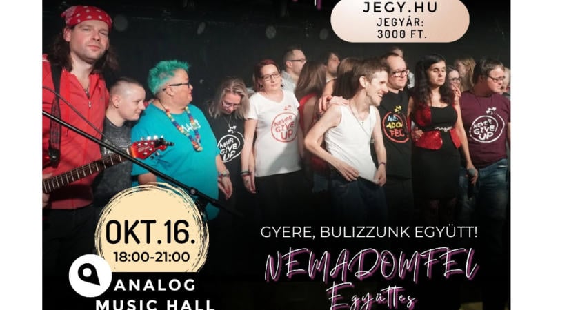 Nem adják fel: sztárvendégekkel és jótékonysági céllal koncertezik a NEMADOMFEL Együttes