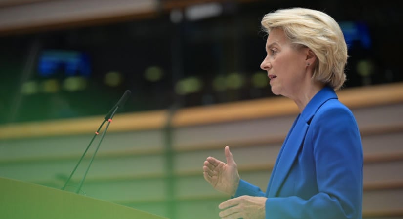 Ursula von der Leyen: Fokozni kell az Oroszországra nehezedő nyomást