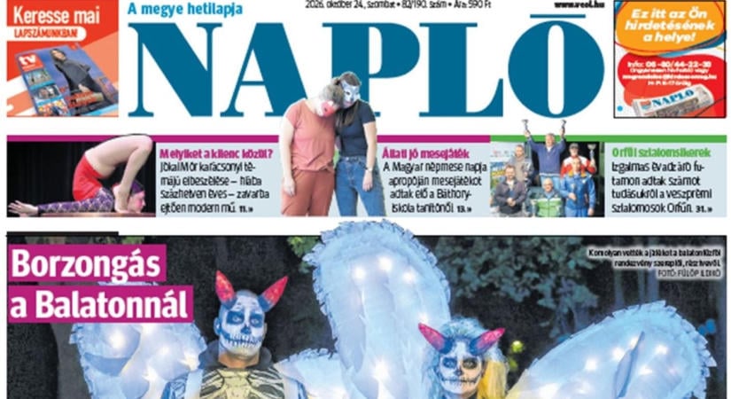 Hírek, események, képek és sztorik a legfrissebb Naplóból