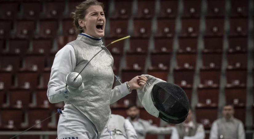 Bronzérmet szerzett Pásztor Flóra a veszprémi katonai vívó-világbajnokságon