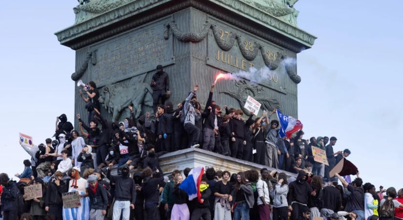 Vasárnap is folytatódtak a zavargások és a fosztogatások Párizsban és Lyonban