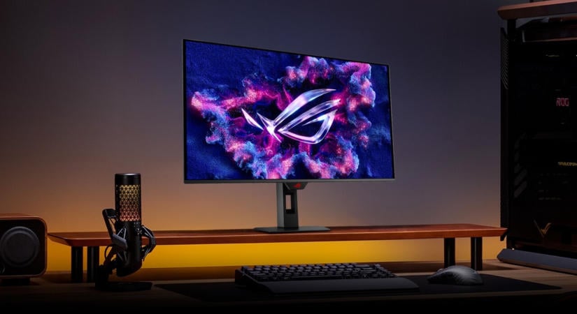 Nem lankad az ASUS tempója a kvantumpontos OLED monitorok szegmensében