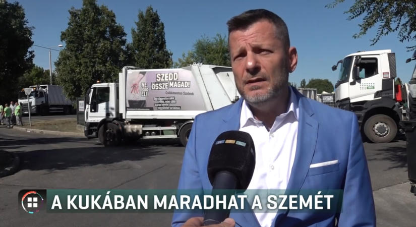 Megbénulhat a szemétszállítás Szolnokon, a polgármester szerint hetekig az utcákon állhat a hulladék