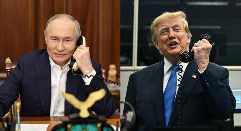 Telefonon tárgyalt Vlagyimir Putyin és Donald Trump