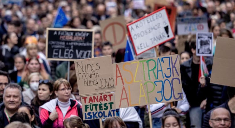 A strasbourgi bíróság kimondta: Jogsértő volt a tanárok sztrájkjogának korlátozása Magyarországon