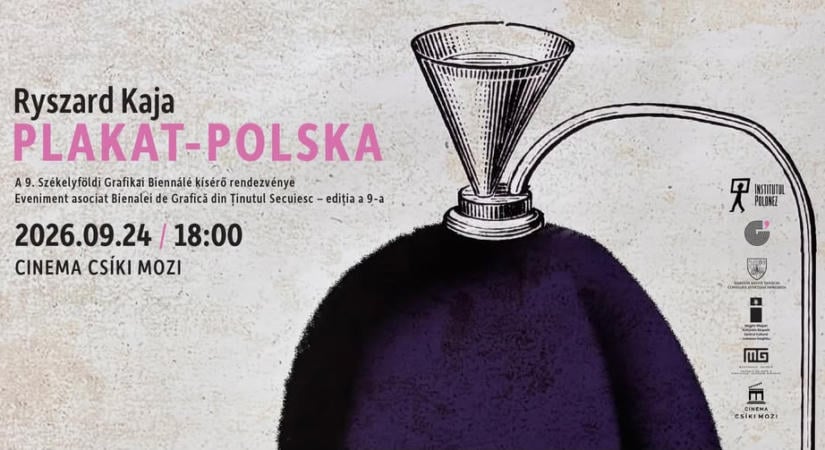 Színházi díszletektől a kultikus plakátokig – Ryszard Kaja kiállítása érkezik Csíkszeredába