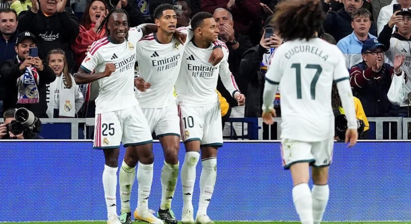 Csodagólokkal gázolt át ellenfelén a Real Madrid