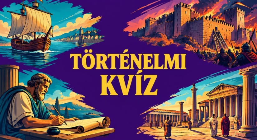 A bemagolt tudás helyett most mérlegelj: hat pont a cél a történelmi kvízben