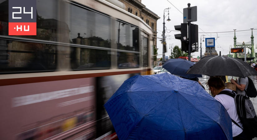 Enyhe időt és esőt hoz a kedd