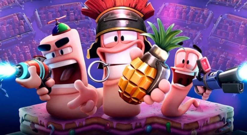 A Worms: Galactic Tactics roguelite csavart ad a kukacháborúnak