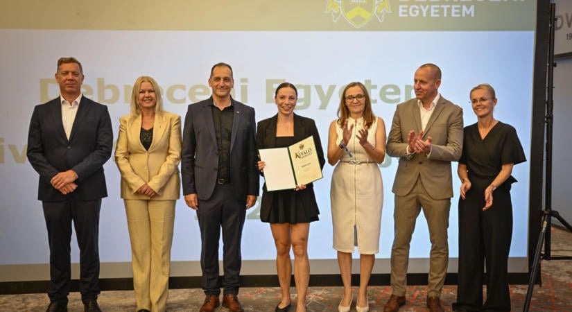 Legjobb sportolóit díjazta a Debreceni Egyetem