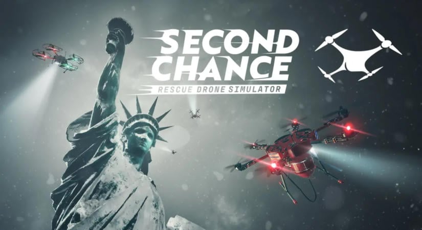 A drónok nem csak videózásra és pusztításra jók, életeket is menthetünk velük – legalábbis a Rescue Drone Simulator: Second Chance-ben
