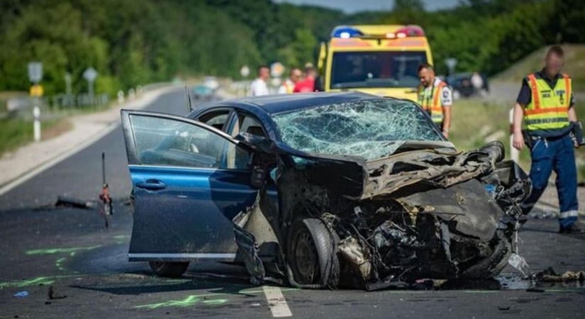 Teljes káosz az M7-es autópályán, újabb baleset történt