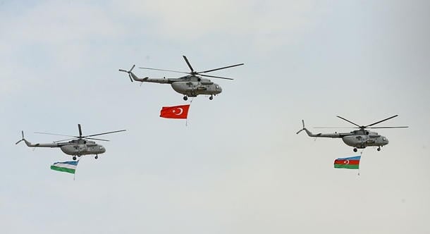 Azerbajdzsán, Törökország és Üzbegisztán megtartotta első közös hadgyakorlatát