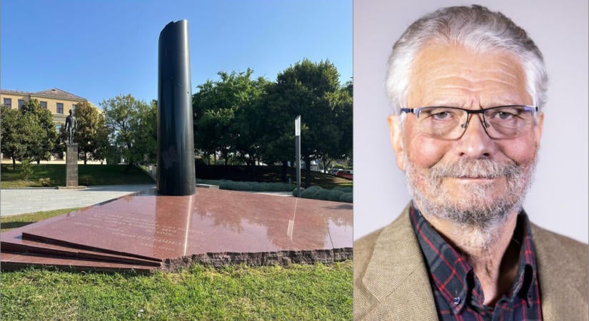 Tudtad, mit jelent valójában a pécsi '56-os emlékmű az egyetemnél? Megszólalt az alkotó