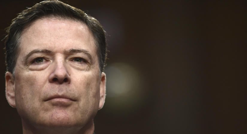 Harmadszor is vádat emeltek a Trumpot kritizáló volt FBI-igazgató ellen