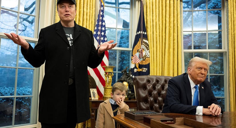 Musk és Trump a Starlink lassításával üzent Zelenszkijnek