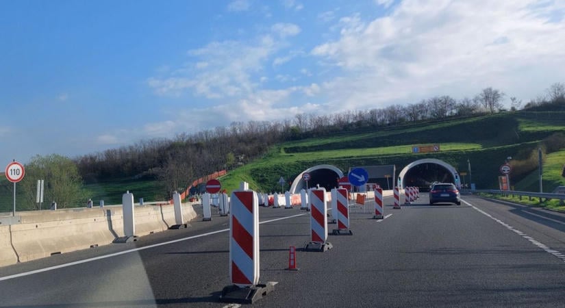 Most kezdődött: lezárták az M6-os alagútjait, nagy kerülő vár az autósokra