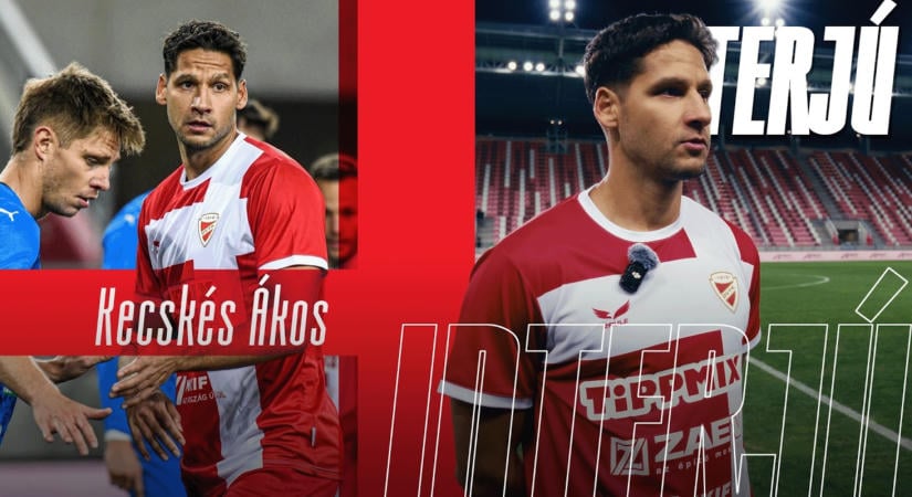 Közel 10 hónap után lépett pályára újra Kecskés Ákos