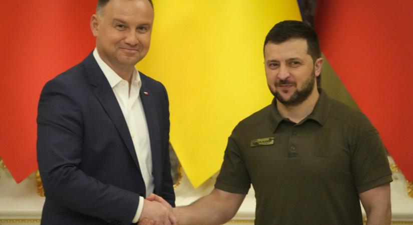Lengyel elnök: júniusban az EU-nak ki kell nyitnia az ajtaját Ukrajna előtt