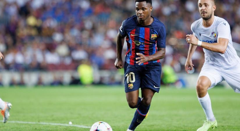 Ansu Fati végleg elhagyja a Barcelonát