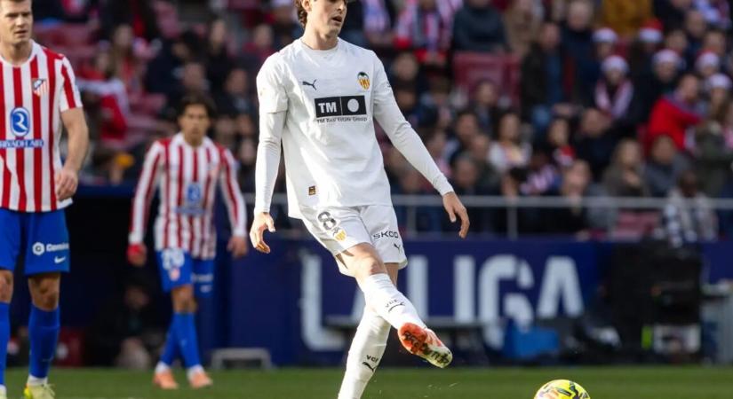 Javi Guerra a Valencia utolsó nagy piaci értéke a keretben