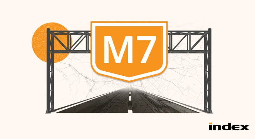 Mentőhelikopter érkezett az M7-es autópályára, összeütközött egy kamion és egy személyautó