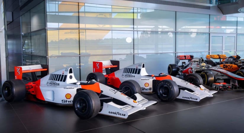 A McLaren eladja 5 régi F1-autóját