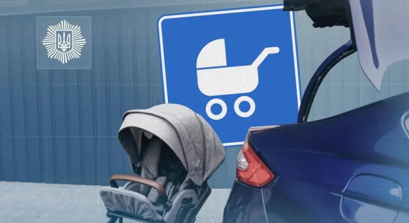 Külön parkolóhelyek jelennek meg a kisgyermekes sofőrök számára Ukrajnában