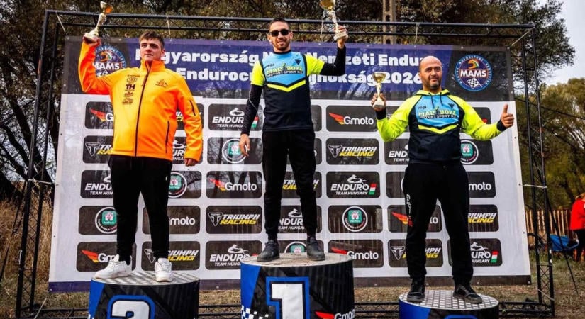 Fotók! Borsodi motorosok remekeltek az enduro bajnokság zárófutamán