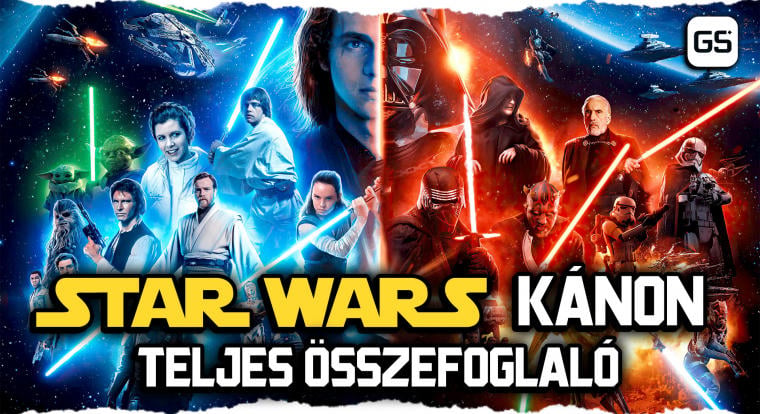 Egyetlen videóban meséljük el a teljes Star Wars kánont!