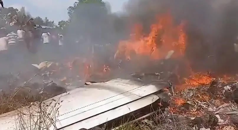 Katonai repülőgép zuhant le Kongóban, senki sem élte túl a katasztrófát