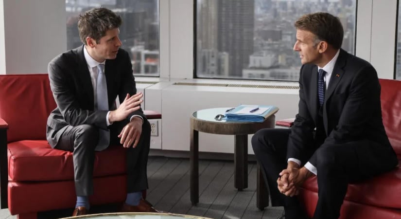 Macron lenne a világ leglenyűgözőbb vezetője a mesterséges intelligencia területén?