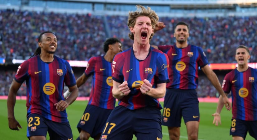 A második percben meglőtte első barcelonai gólját Anthony Gordon