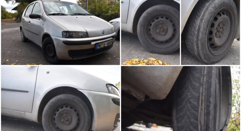 Jogosítvány nélkül, vászonig kopott gumikkal Sajóivánkán