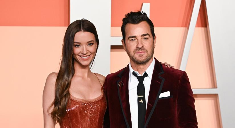 Justin Theroux apa lett - fotót mutatott a kisfiáról