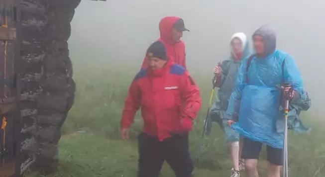 Eltévedt turistákat találtak a Hoverla lábánál