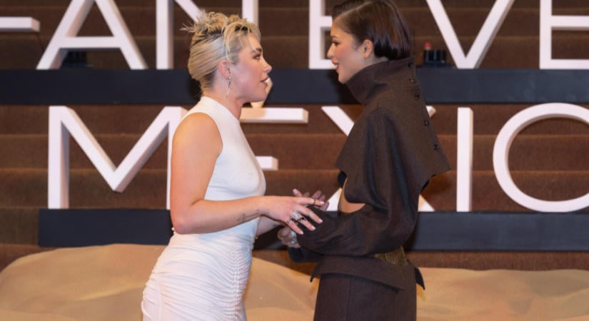 Florence Pugh és Zendaya közös divatpillanatáról beszél most mindenki – FOTÓK