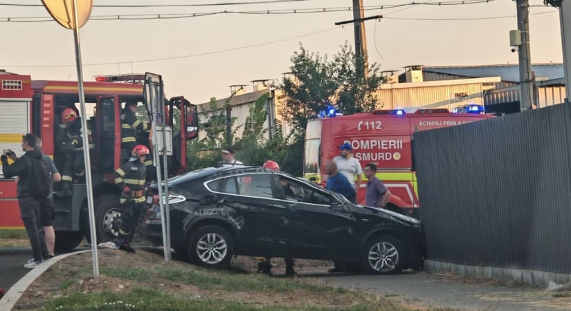 Súlyos közúti baleset történt Szászrégenben